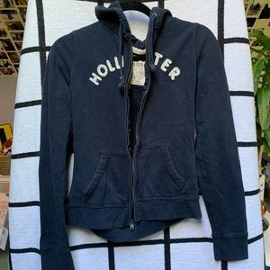 Hollister zip up hoodie